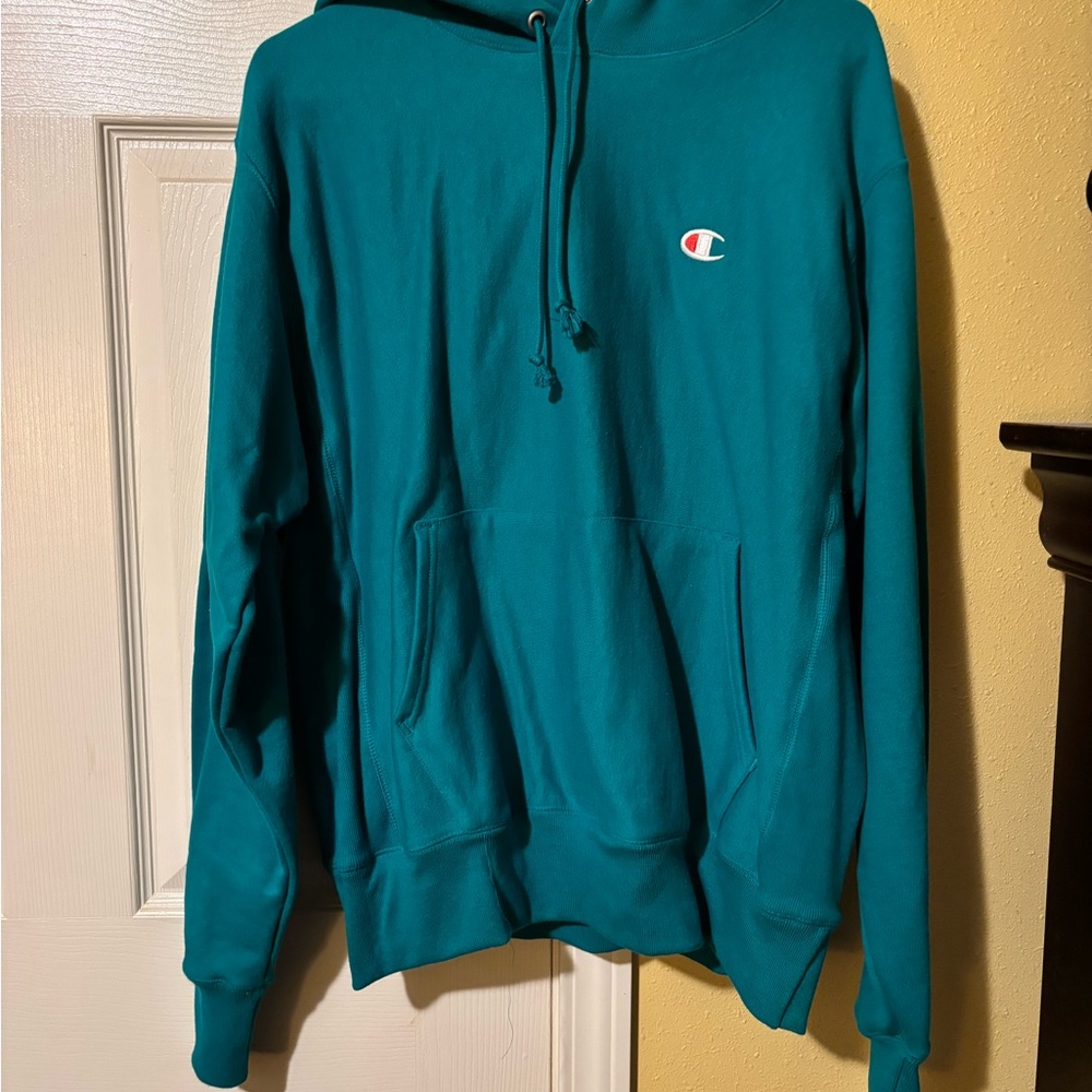 Champion Women’s Teal Hoodie